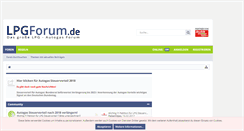 Desktop Screenshot of lpgforum.de